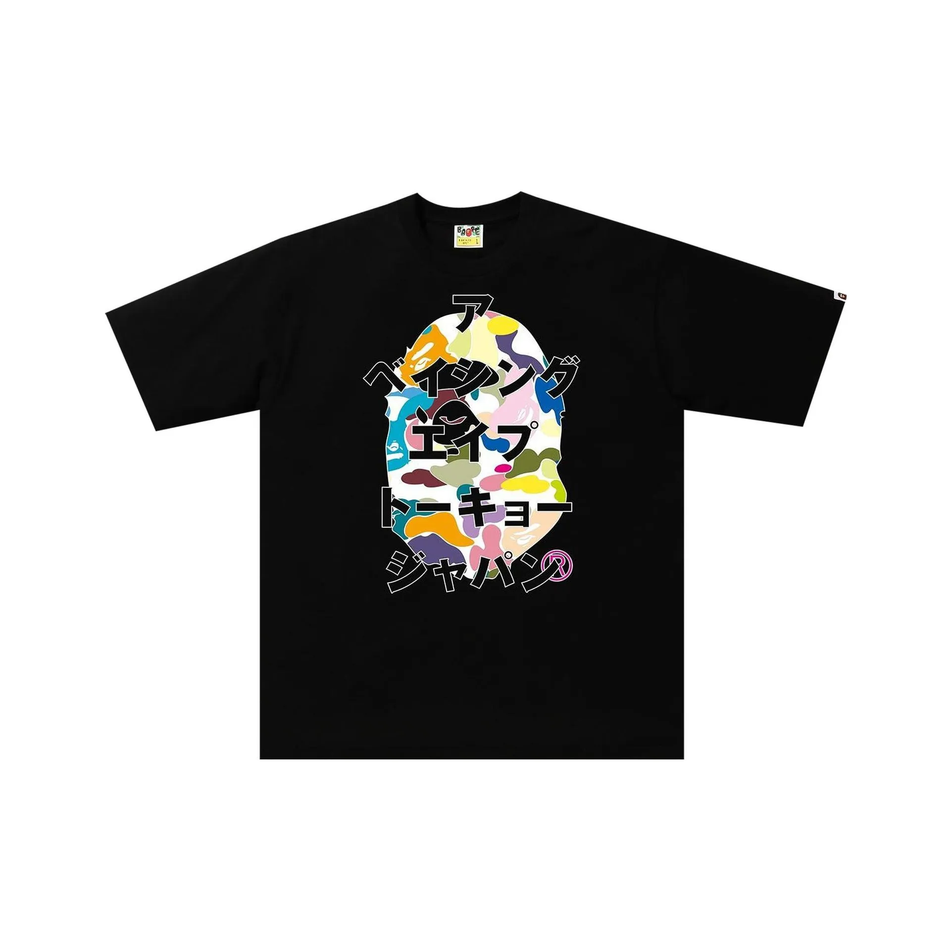 A BATHING APE T-Shirt Мужской Черный