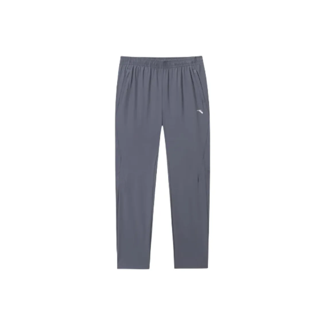 ANTA Knitted Sweatpants Men's Clothing Gray