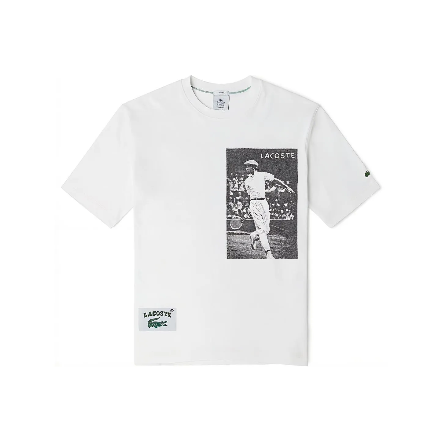 LACOSTE SS22 T Shirt Men's White