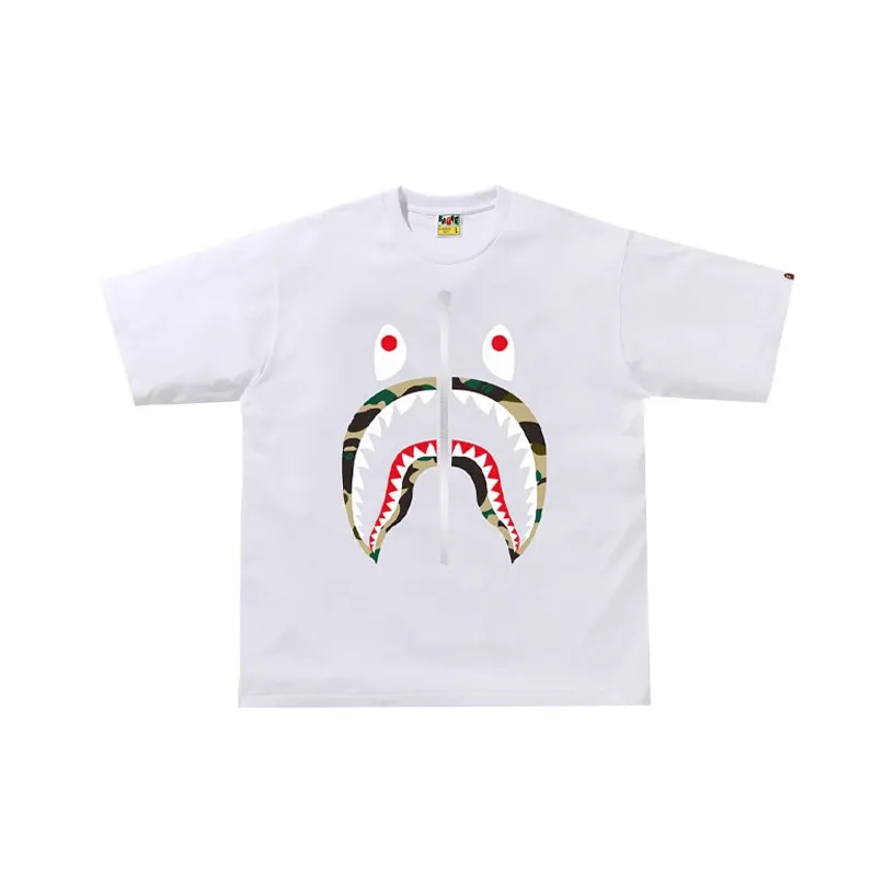 A BATHING APE 1st Camo Shark Tee SS22