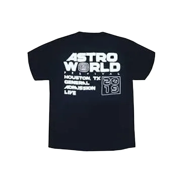 Travis Scott Astrofest 2019 Staff Embossed Tee