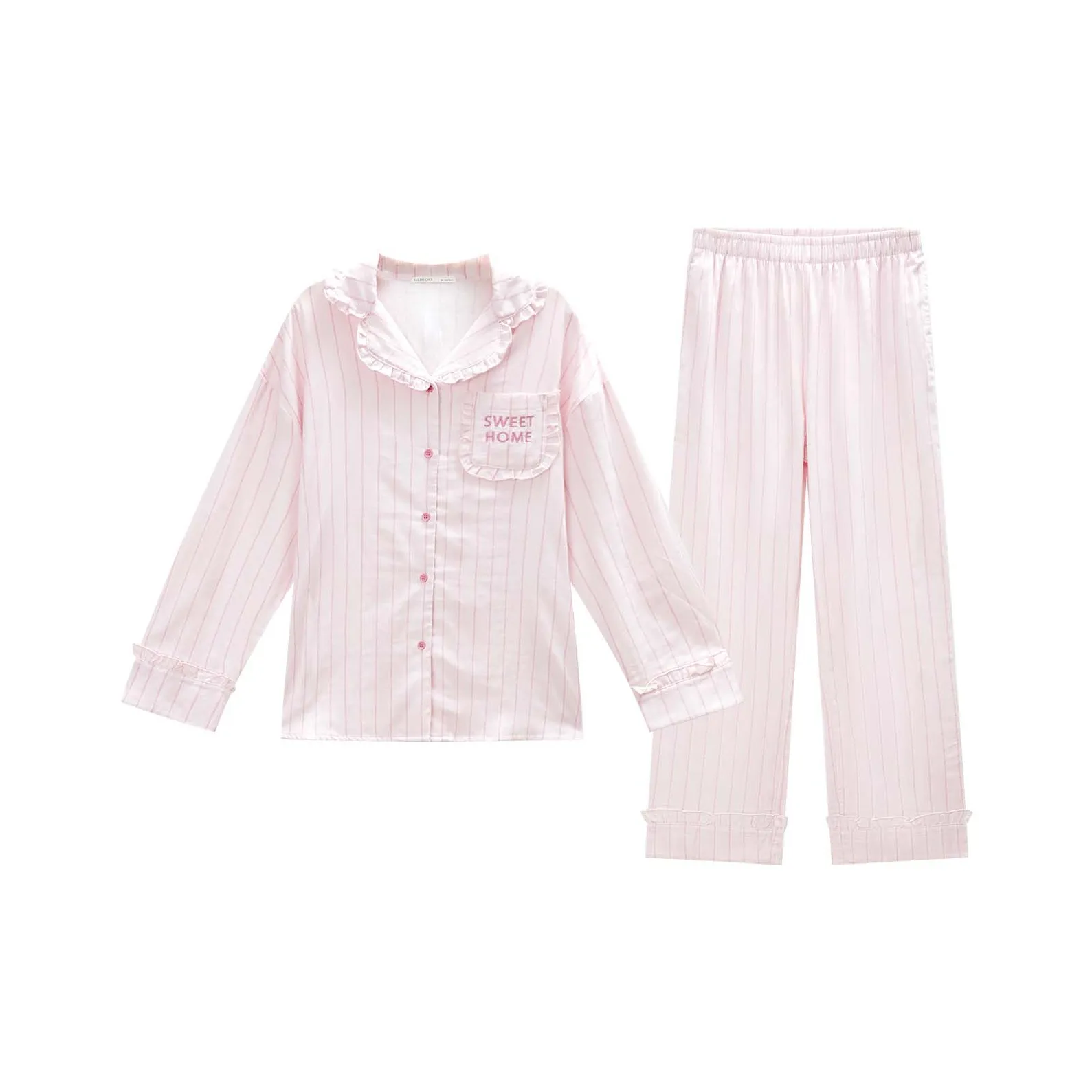 GUKOO Пижамный комплект женский кристально-розовый