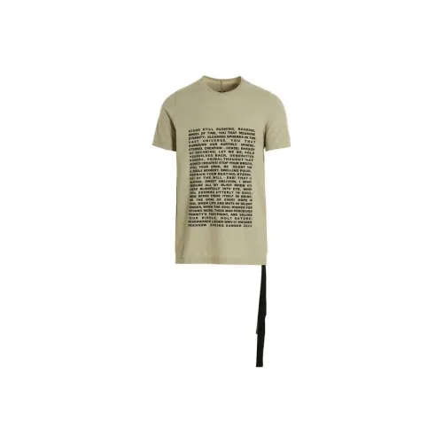 Rick Owens DRKSHDW Бежевые Мужские Рубашки