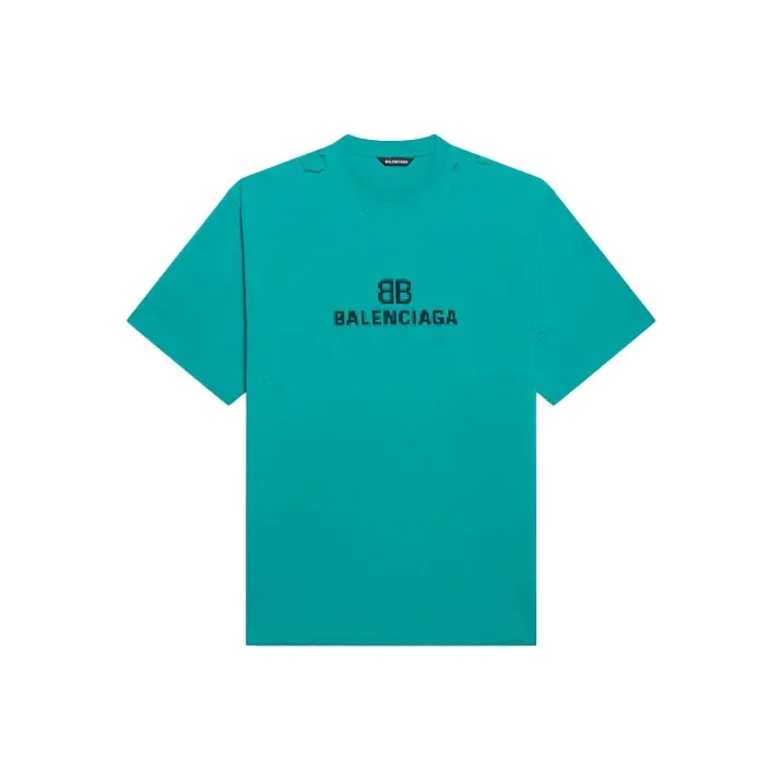 Balenciaga Bb Pixel Boxy T Shirt