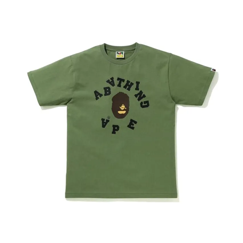 A BATHING APE Голова Series Мужская T-рубашка