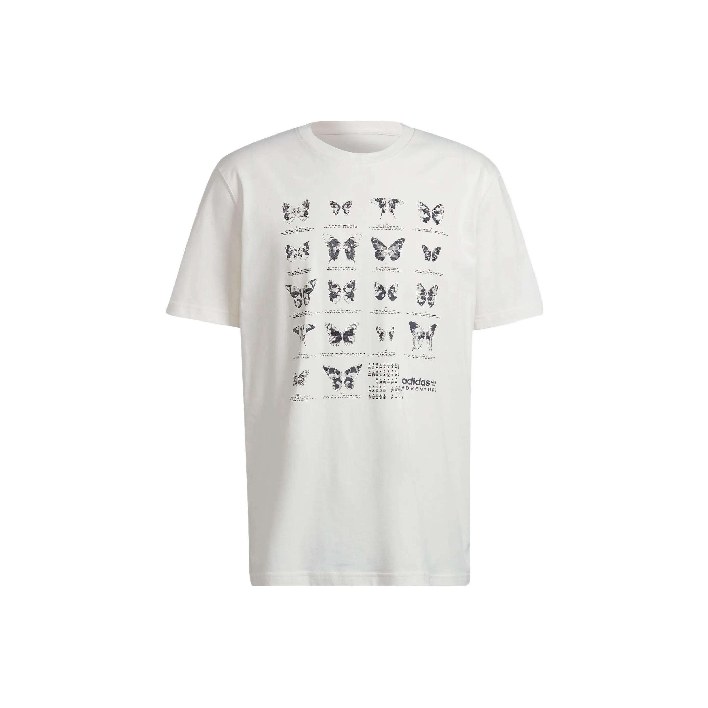 Adidas Originals Adventure C Butterfly T-Shirt Men's White