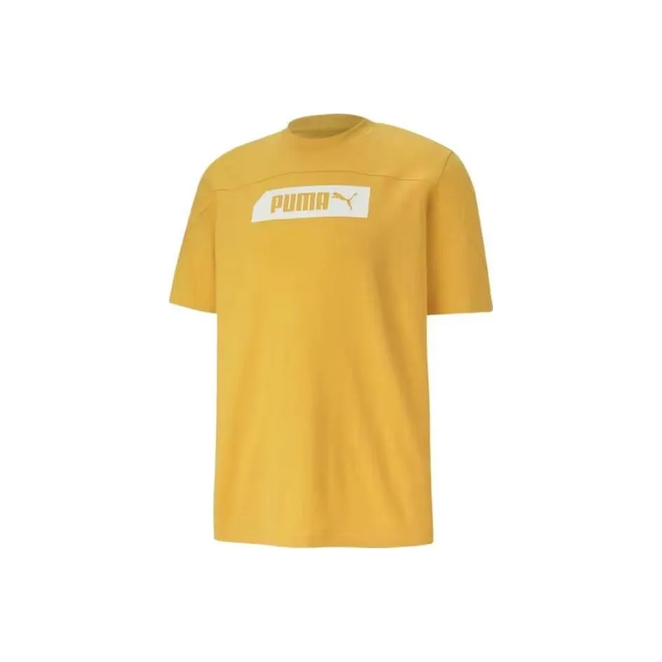 PUMA Желтые Мужские Футболки