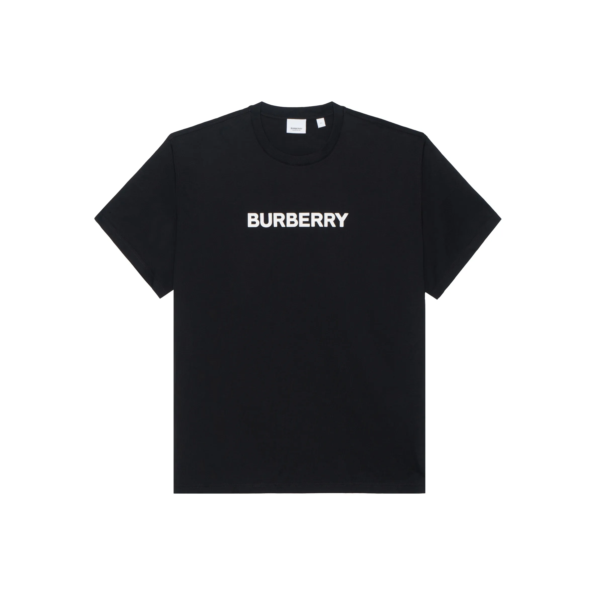 Burberry Logo Print Cotton Oversized T shirt