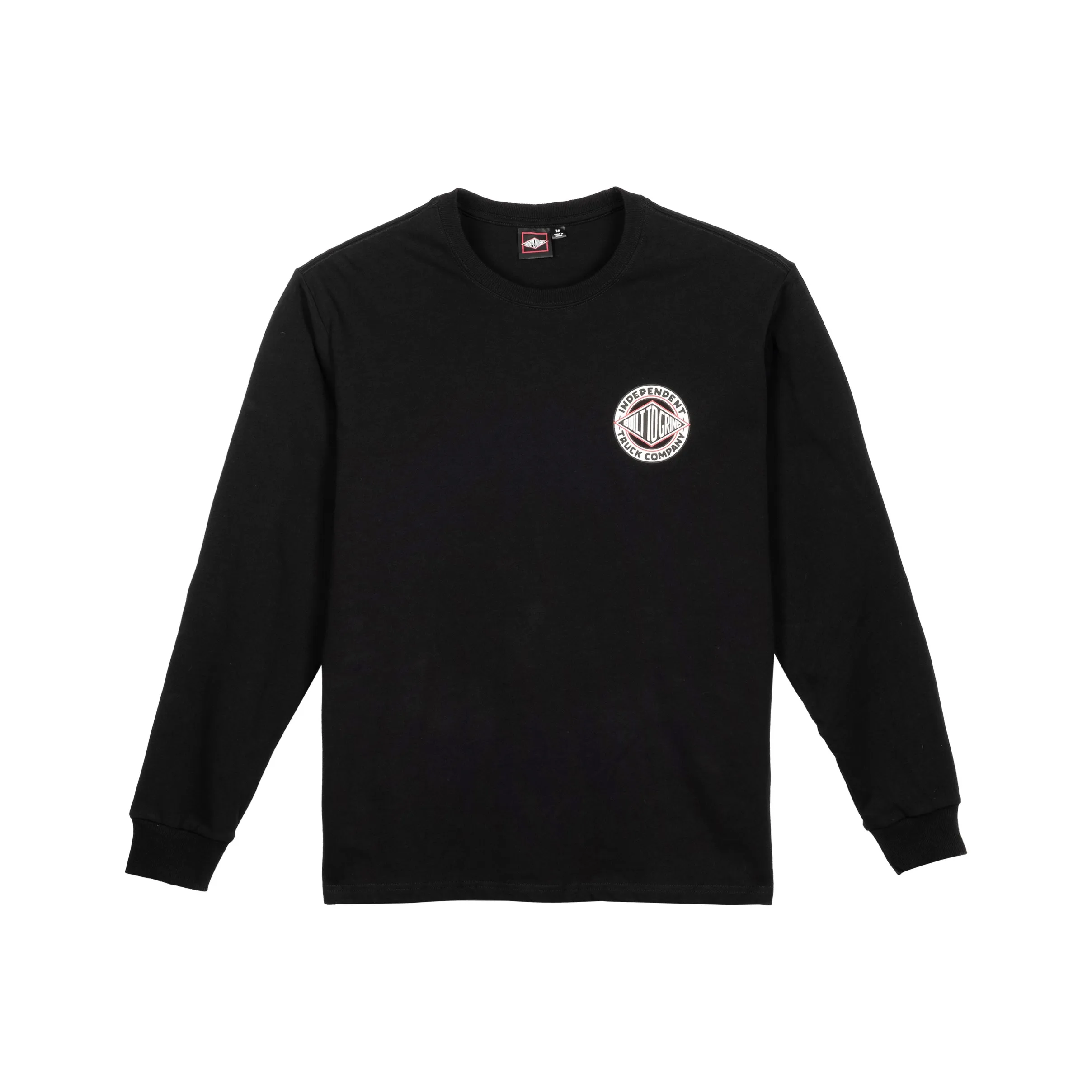 INDEPENDENT Длинный рукав Т-рубашка унисекс черный