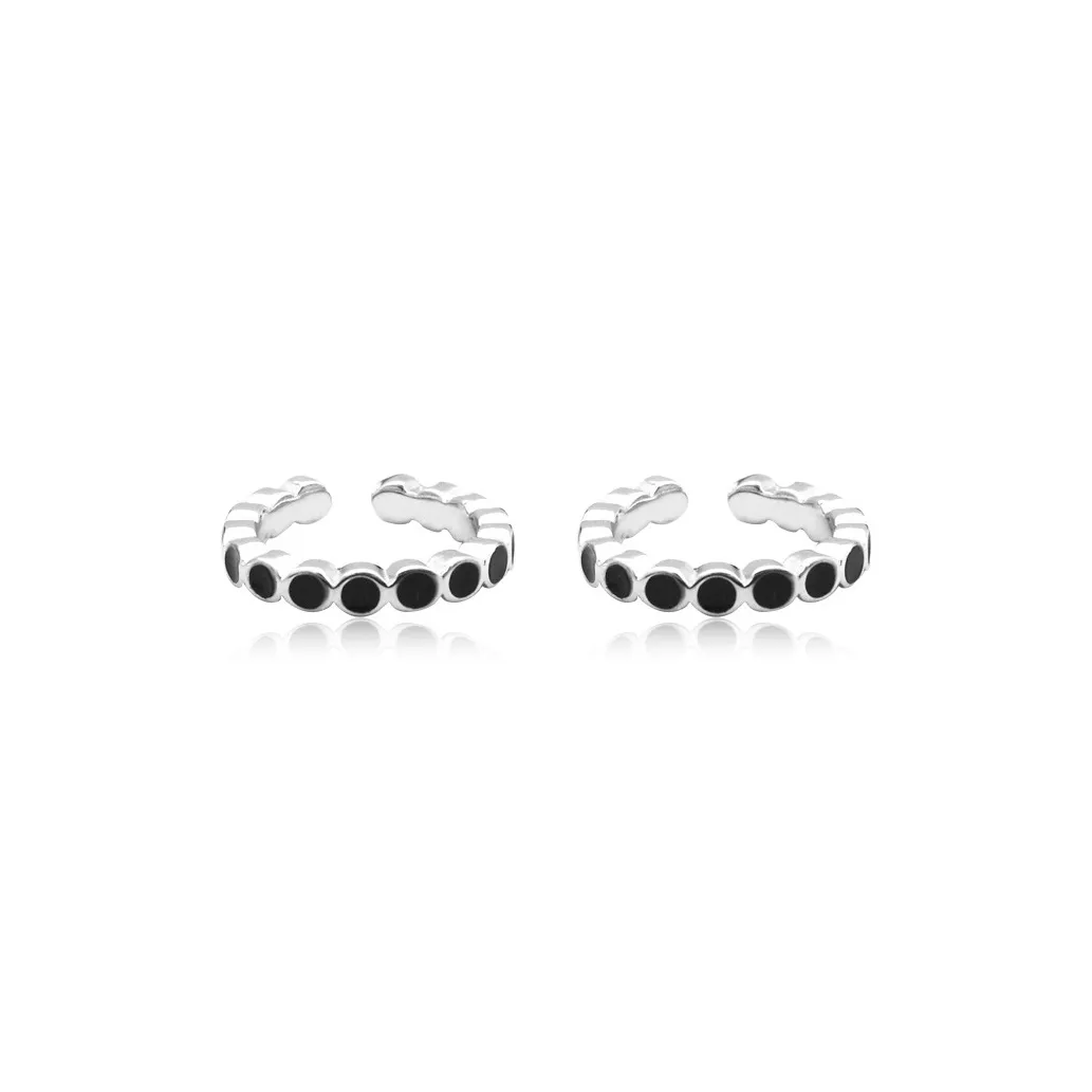 Yab S925 Silver Clip On Earrings Unisex
