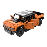 1:10 Hummer 조립 블록 교통수단 [정전기 버전 93610]