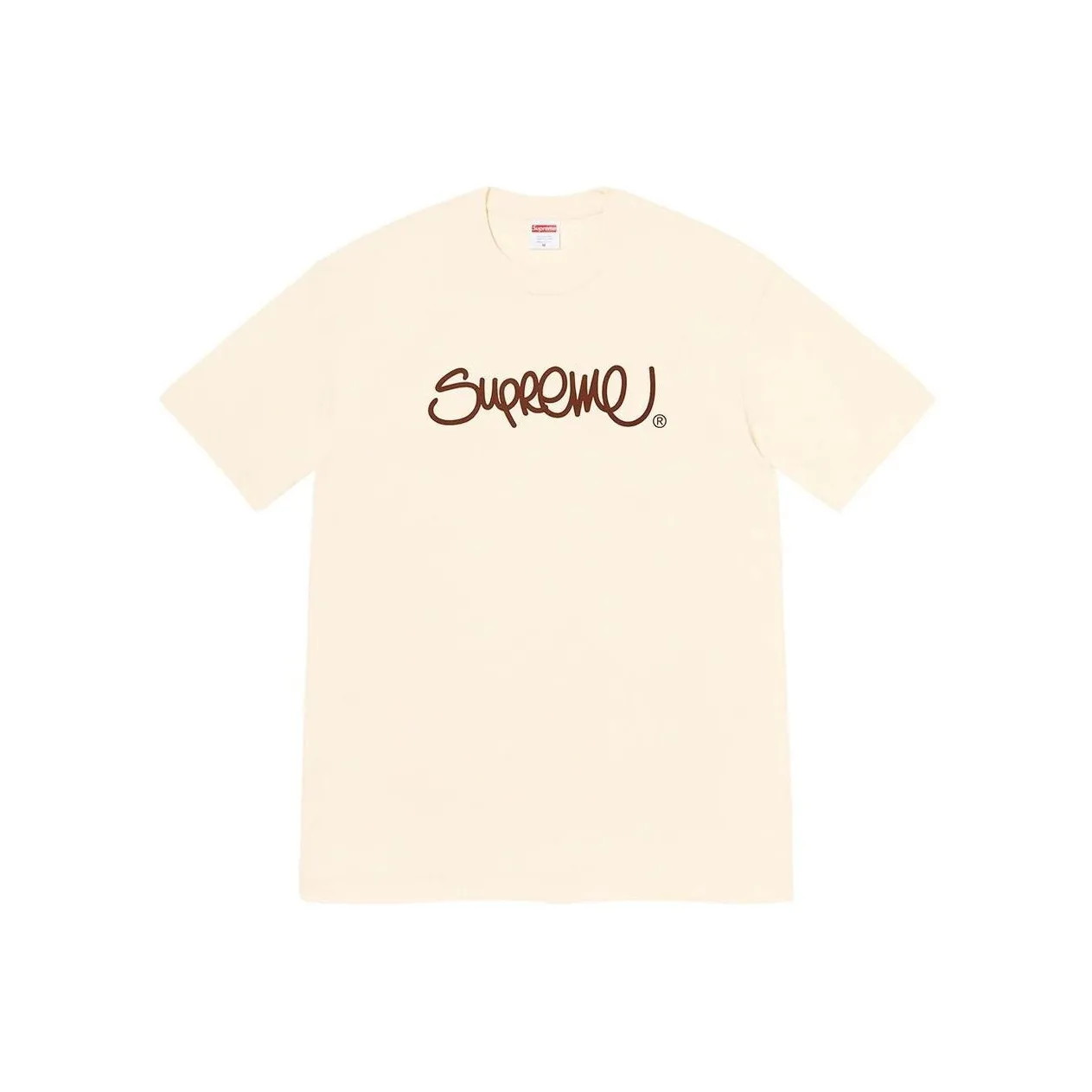 Supreme SS22 Week 19 Handstyle Tee Natural