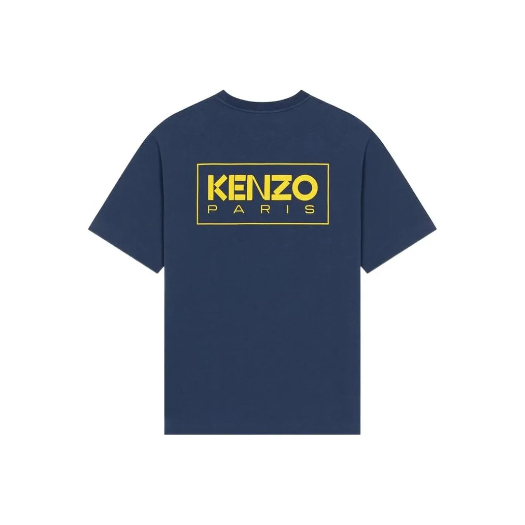 KENZO x Nigo Boke Flower Series FW22 Рубашка Мужская Темно-синяя