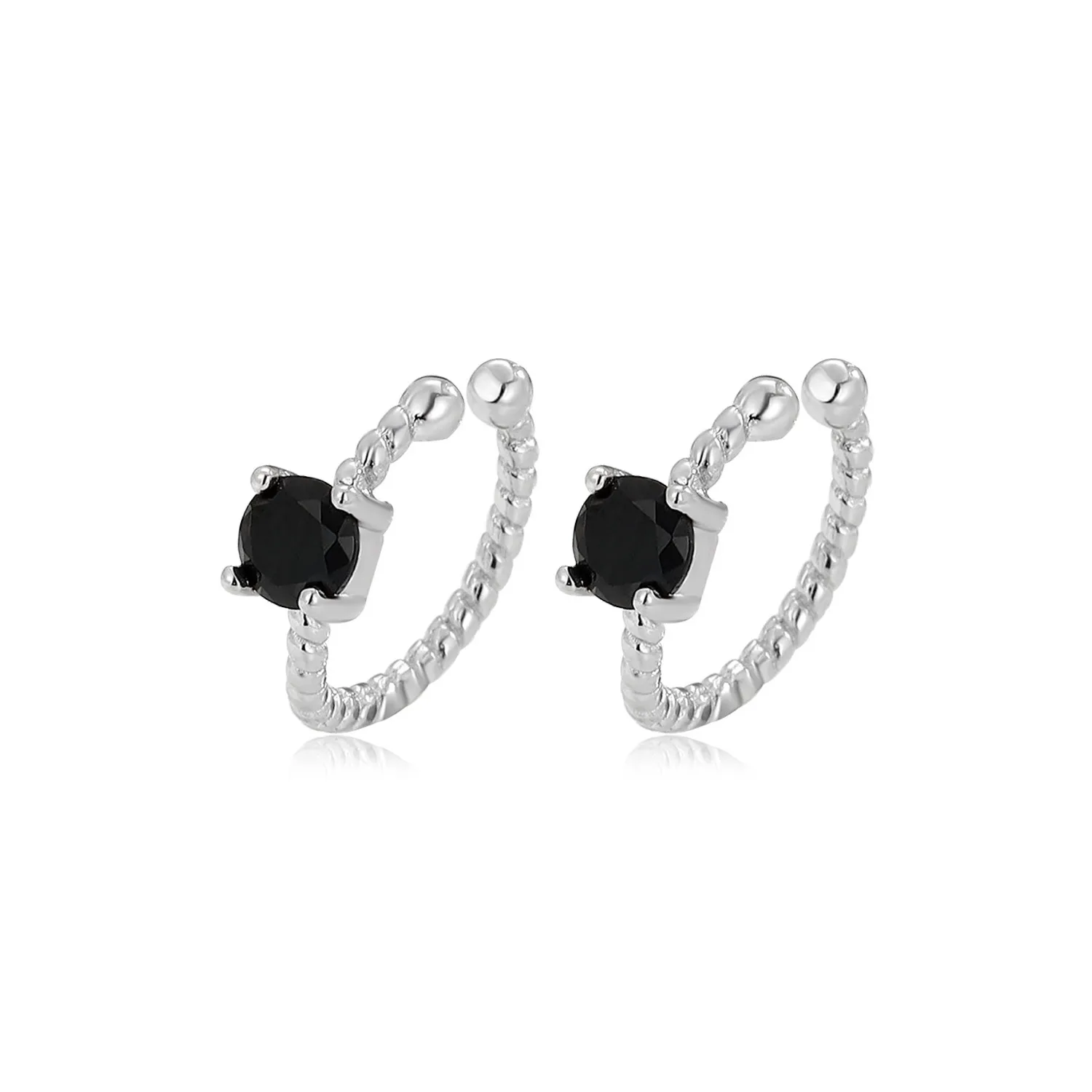 Yab S925 Silver Clip On Earrings Unisex