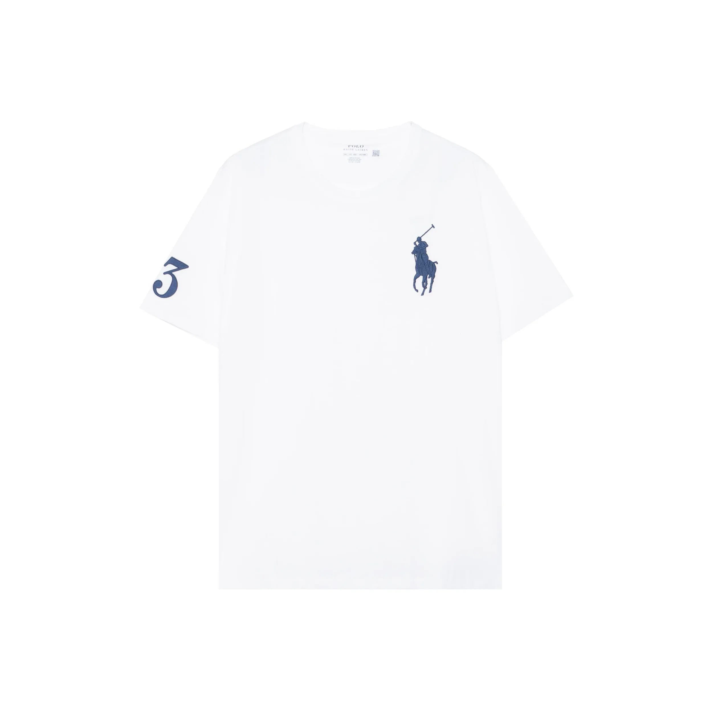 Polo Ralph Lauren SS23 Men's Embroidered Crewneck Tee blue