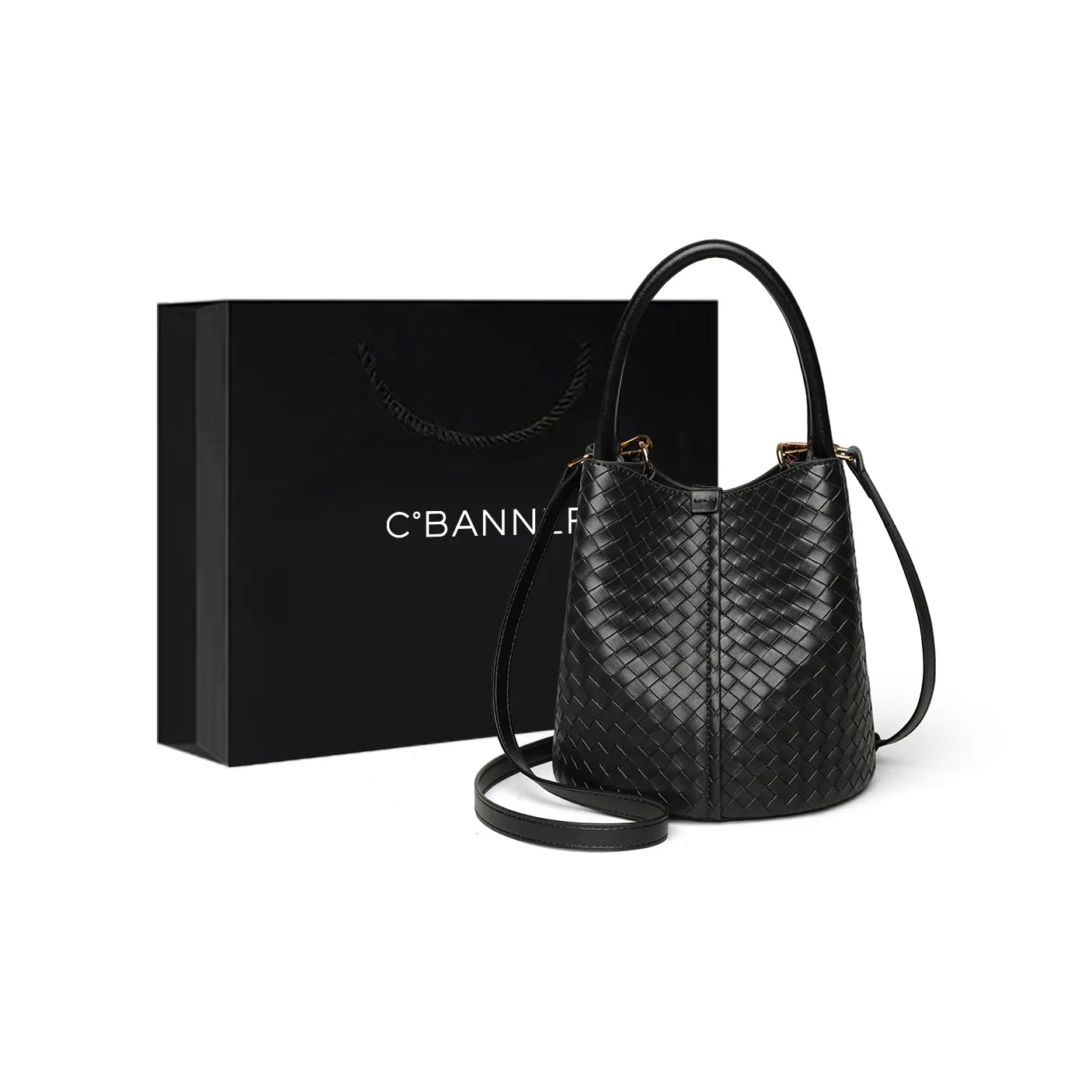 C°BANNER Сумка через плечо из коровьей кожи сумка среднего размера женская черная