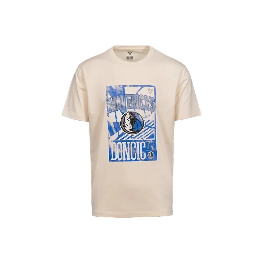 NBA Dallas Mavericks T Shirts Men's Apricot