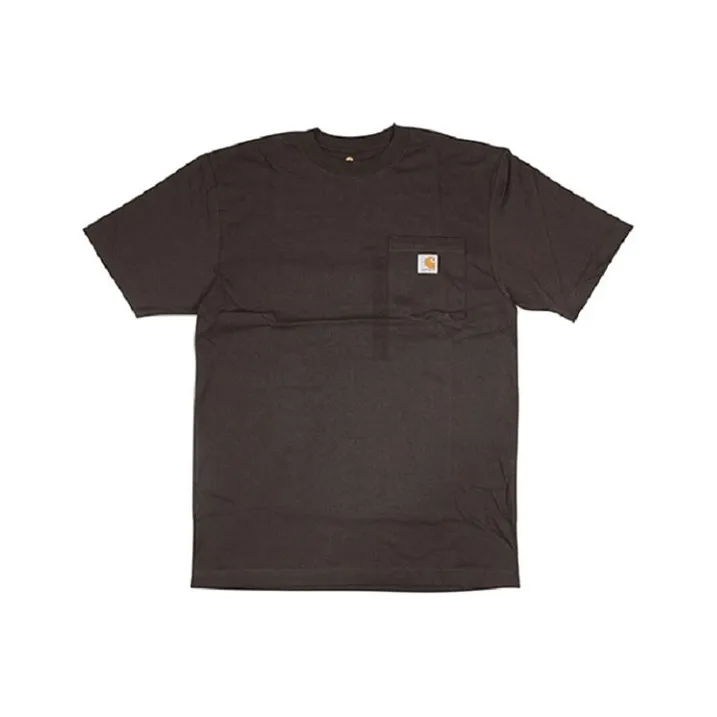Carhartt Темно-Кофейные Мужские Футболки