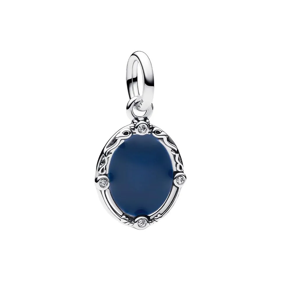 Pandora 925 Sterling Silver, Synthetic Cubic Zirconia Pendants Unisex Silver