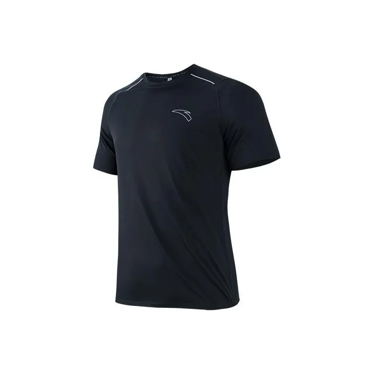 Anta Running Collection T Shirt Unisex Black