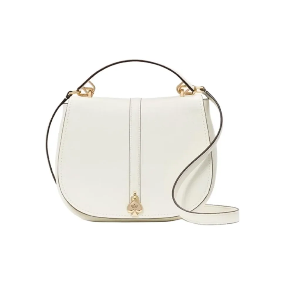 Kate Spade Коровья кожа Седло Сумка Сумка Средний Women's White