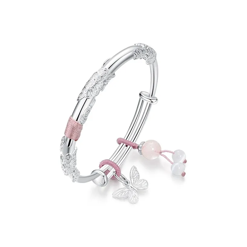 The Star Of The Water Shell 999 Fine Silver Bangles Unisex