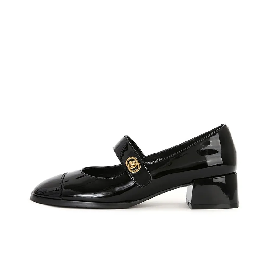 Lanza Грубый каблук Туфли Мэри Джейн Женские