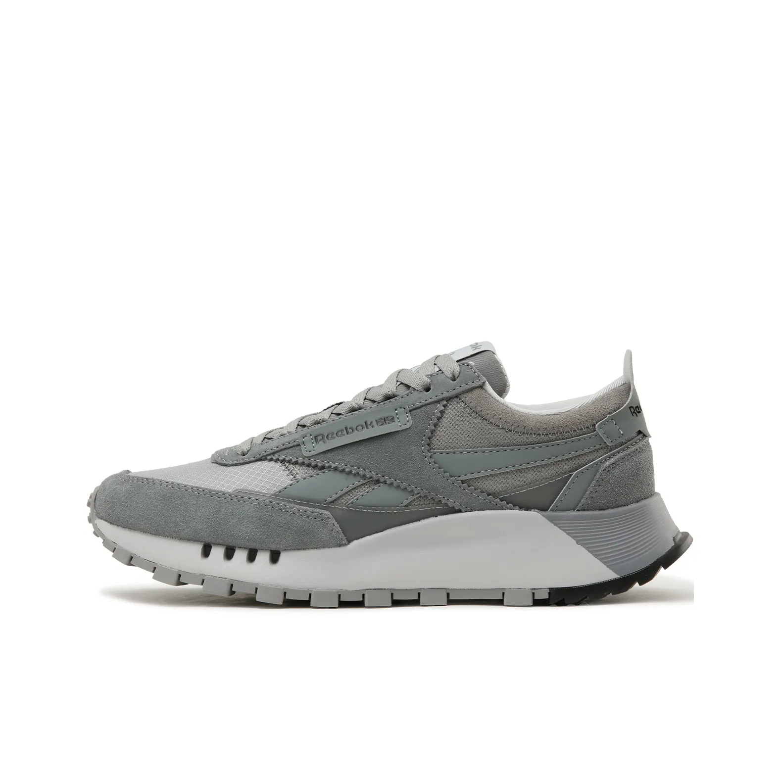 Reebok CL LEGACY W+ Low Top Running Shoes Unisex Glacier Gray