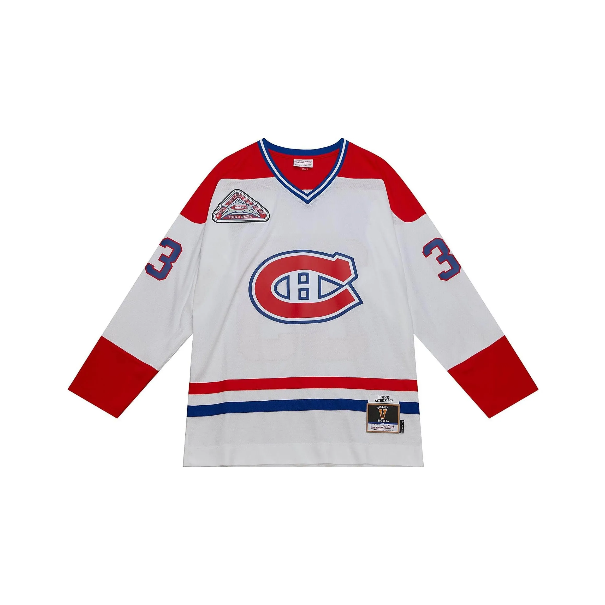 Mitchell & Ness X Montreal Canadiens 1992 Patrick Roy T shirt