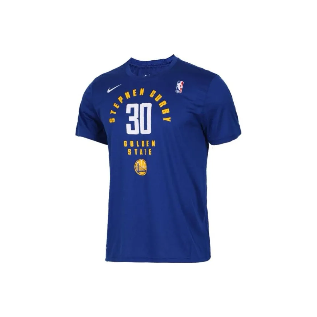 nike T-Shirt Golden State Warriors Мужской Синий