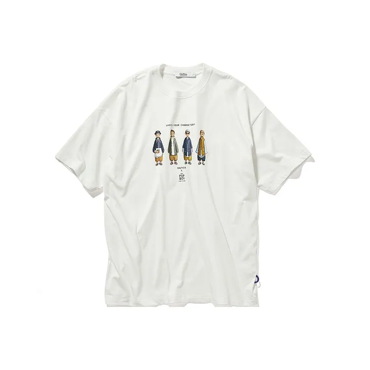 Popboy X Nautica White Sail Nautica White Sail X POPBOY T Shirts Unisex
