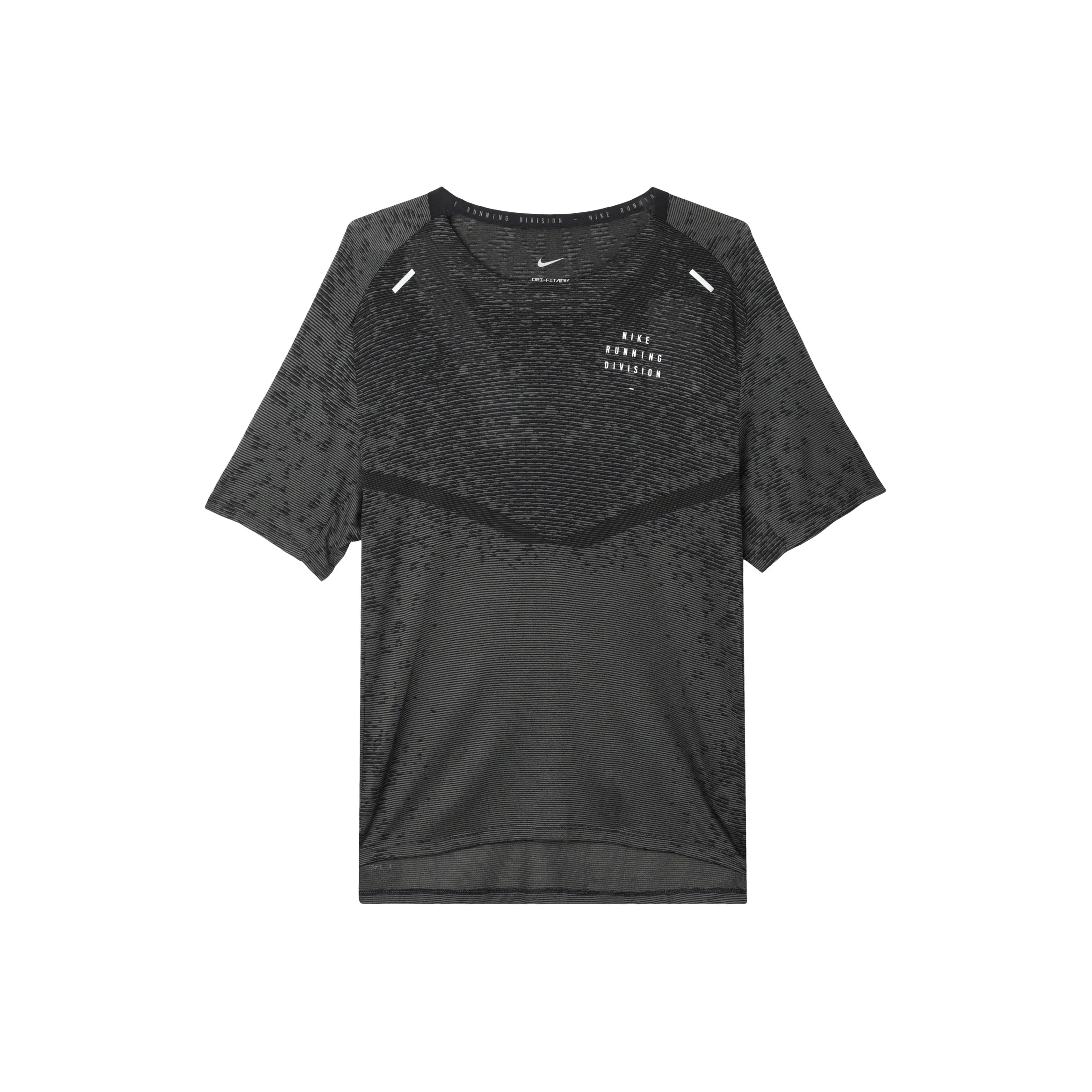 Nike Бег Т-Рубашка Мужская Черная