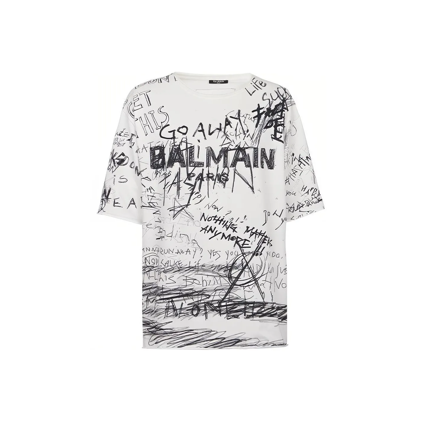 BALMAIN T Shirts Men's White