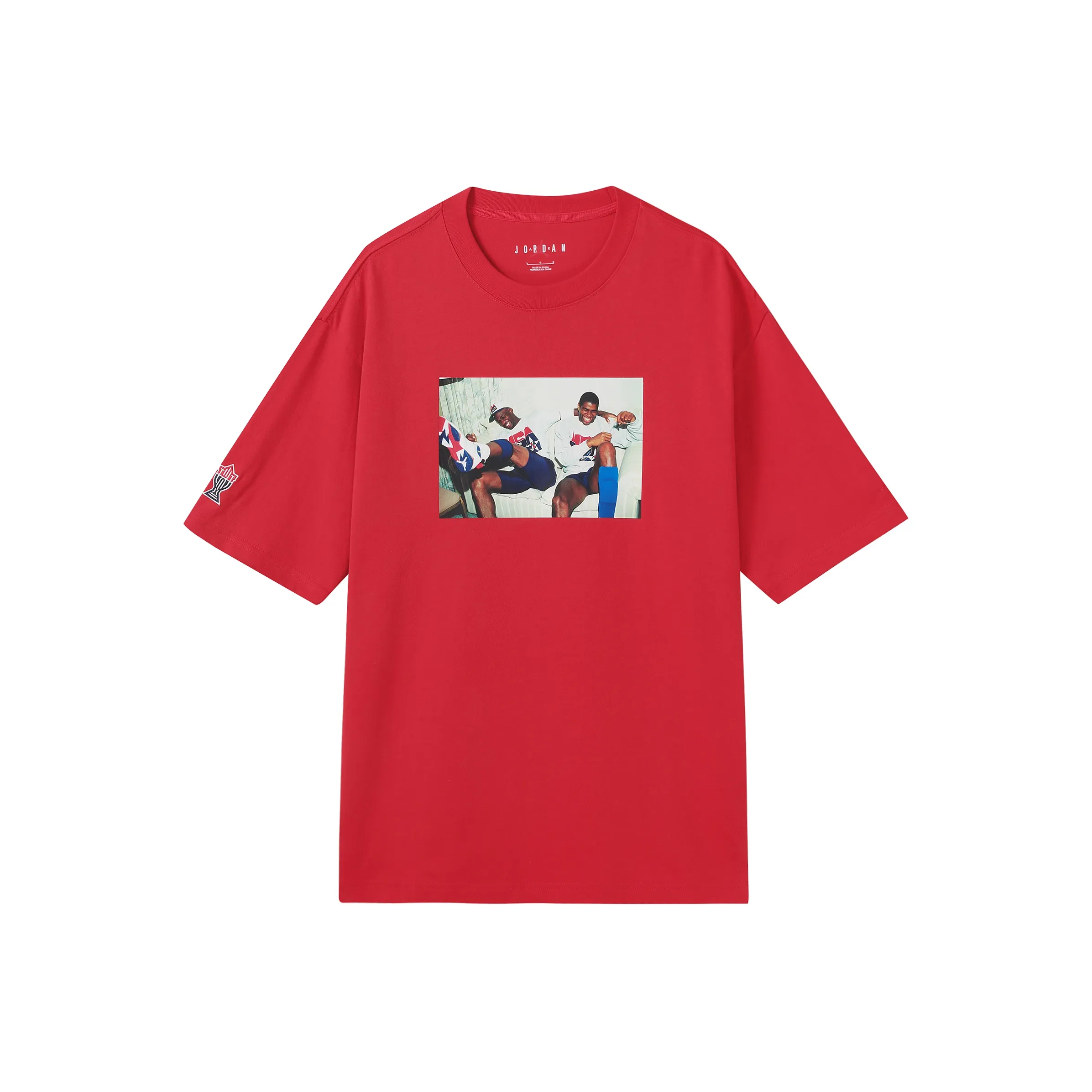Jordan T Shirts Men's Red