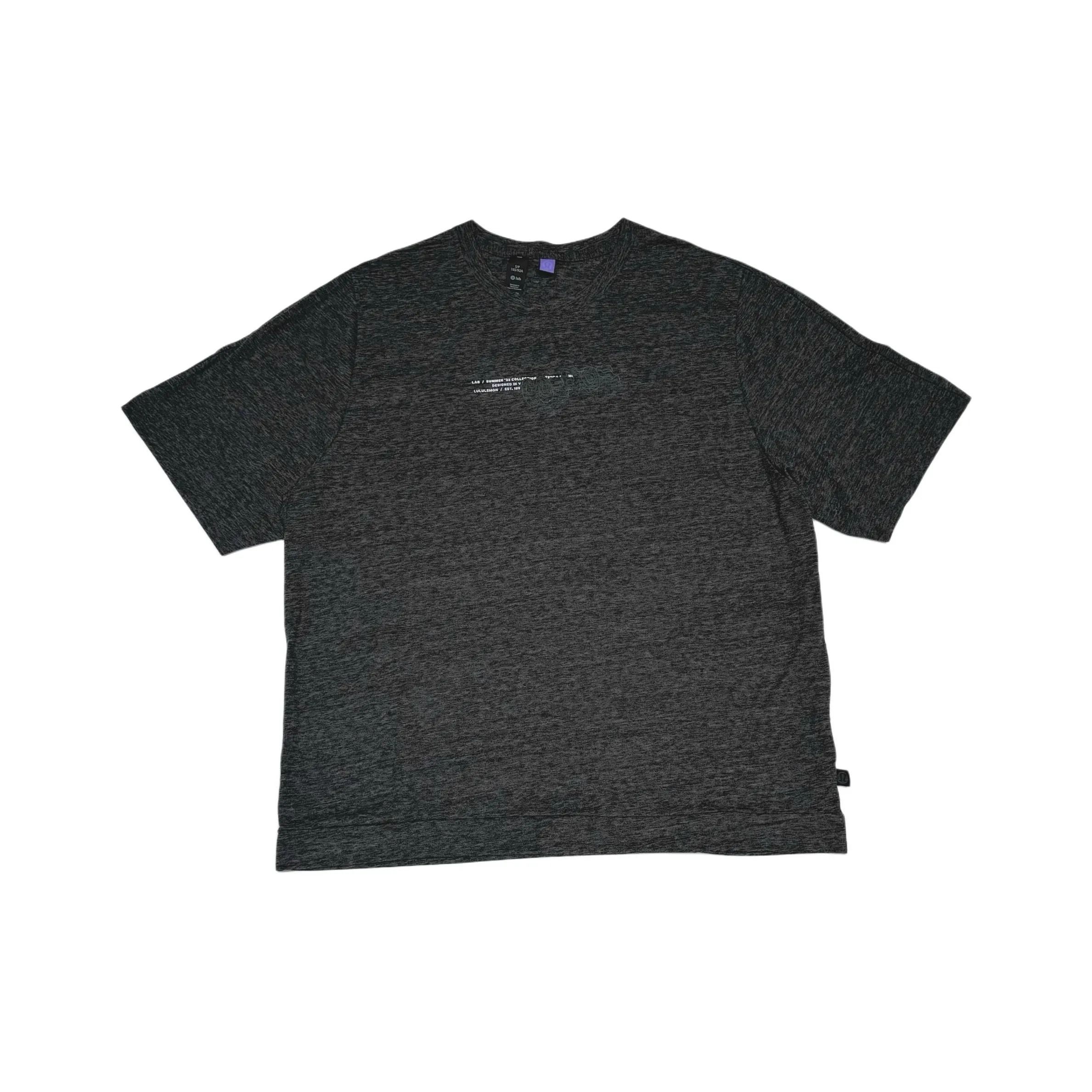 Lululemon Lab Series T Shirts Men Linen/Black