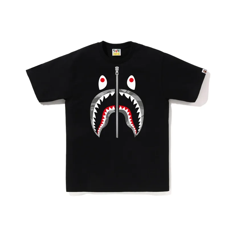 Bape Color Camo Shark Tee