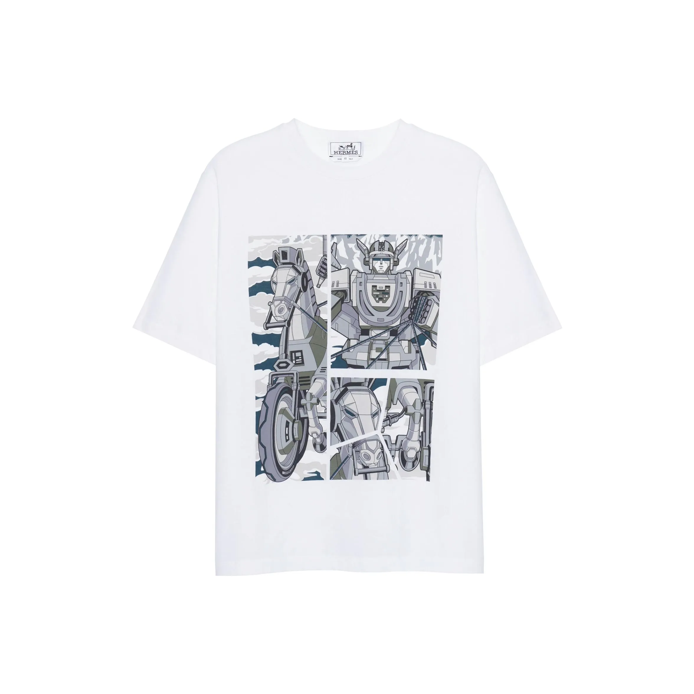 HERMES SS22 T Shirt Men's White