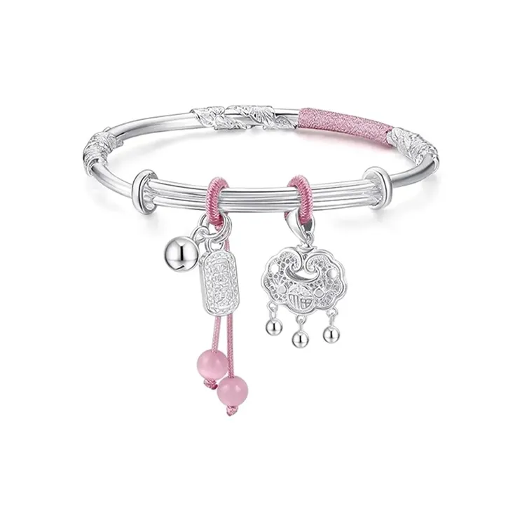 The Star Of The Water Shell 999 Fine Silver Bangles Unisex