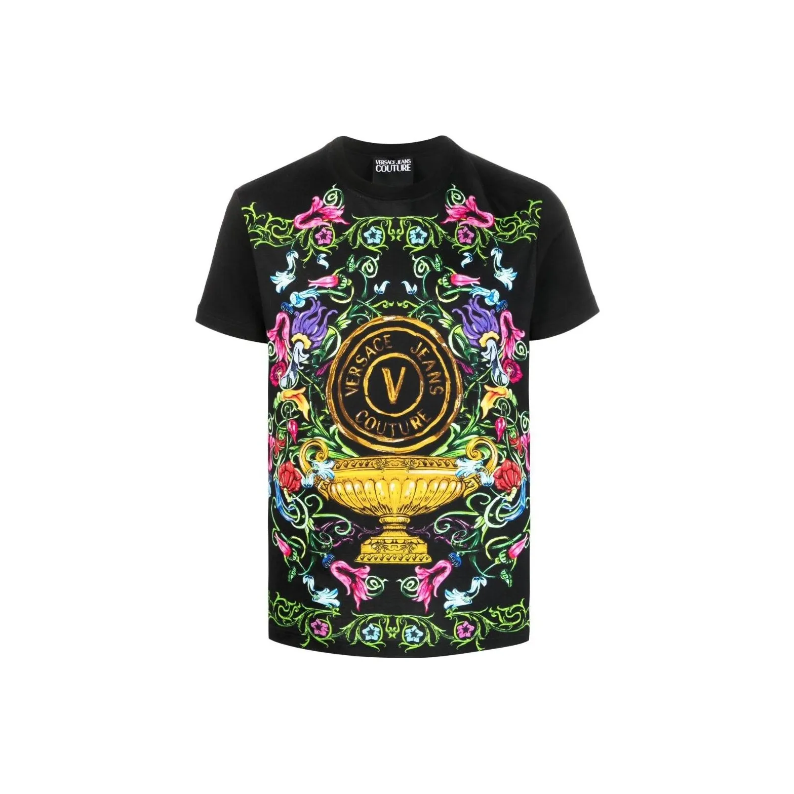 VERSACE JEANS COUTURE Рубашка Мужская Черная