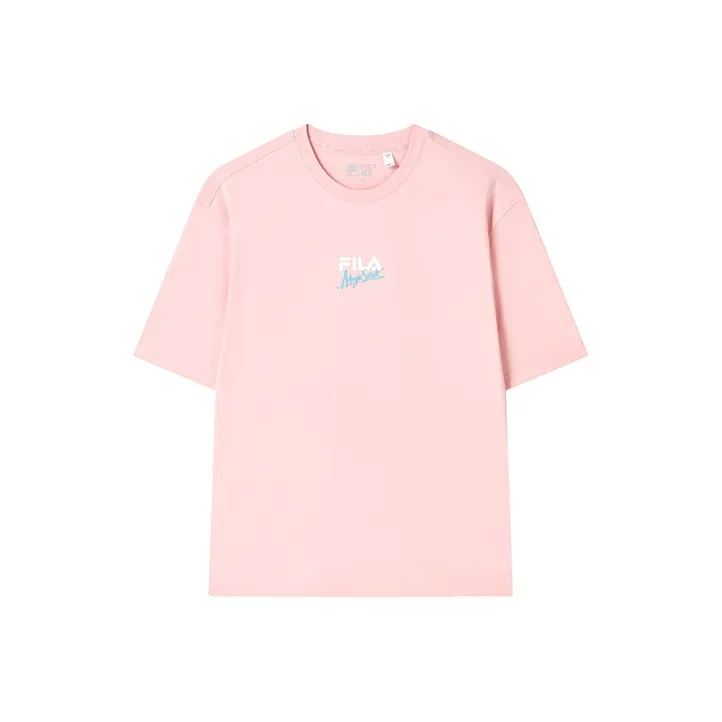 FILA x Magic Stick SS23 T Shirt Unisex Lady Pink