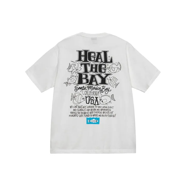 Stussy Heal The Bay Ocean Pigment Dyed Tee