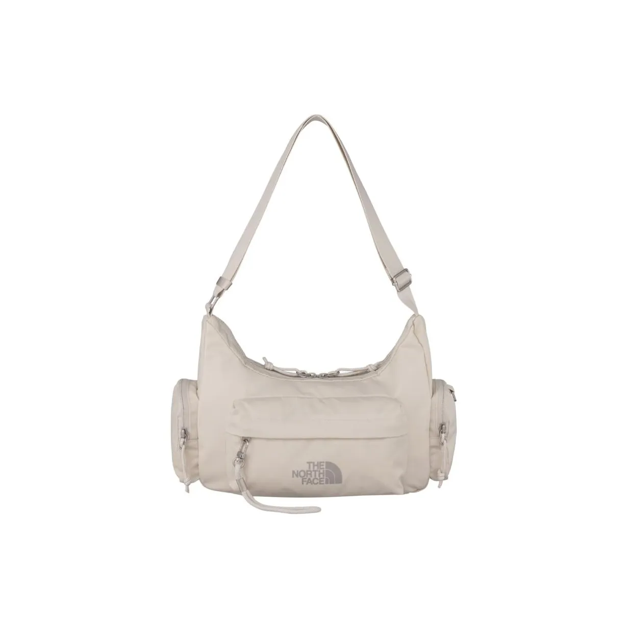 The North Face Хобо Сумка Одно Плечо Через Плечо На открытом воздухе Сумка Нейлон Кремовый Женский