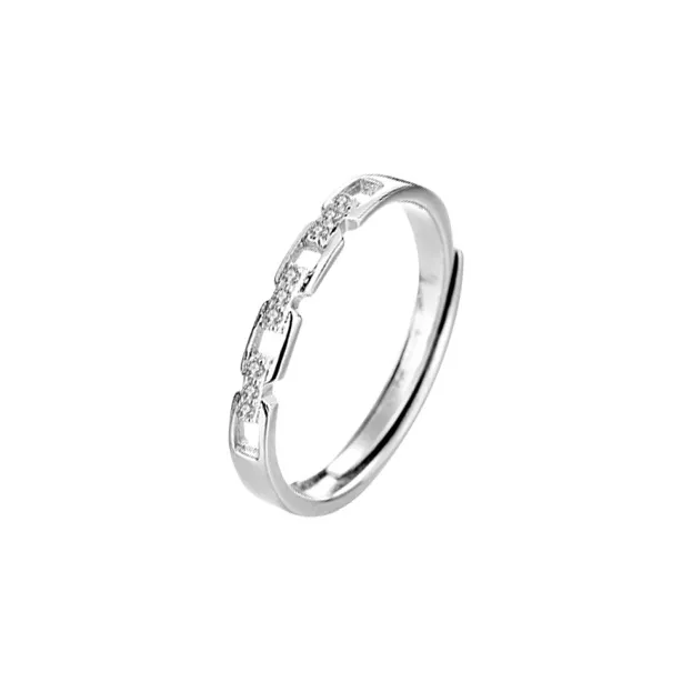 FBRUE 925 Sterling Silver Rings Unisex