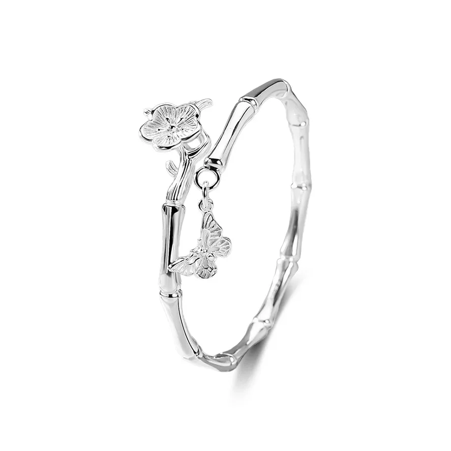 The Star Of The Water Shell 999 Fine Silver Bangles Unisex