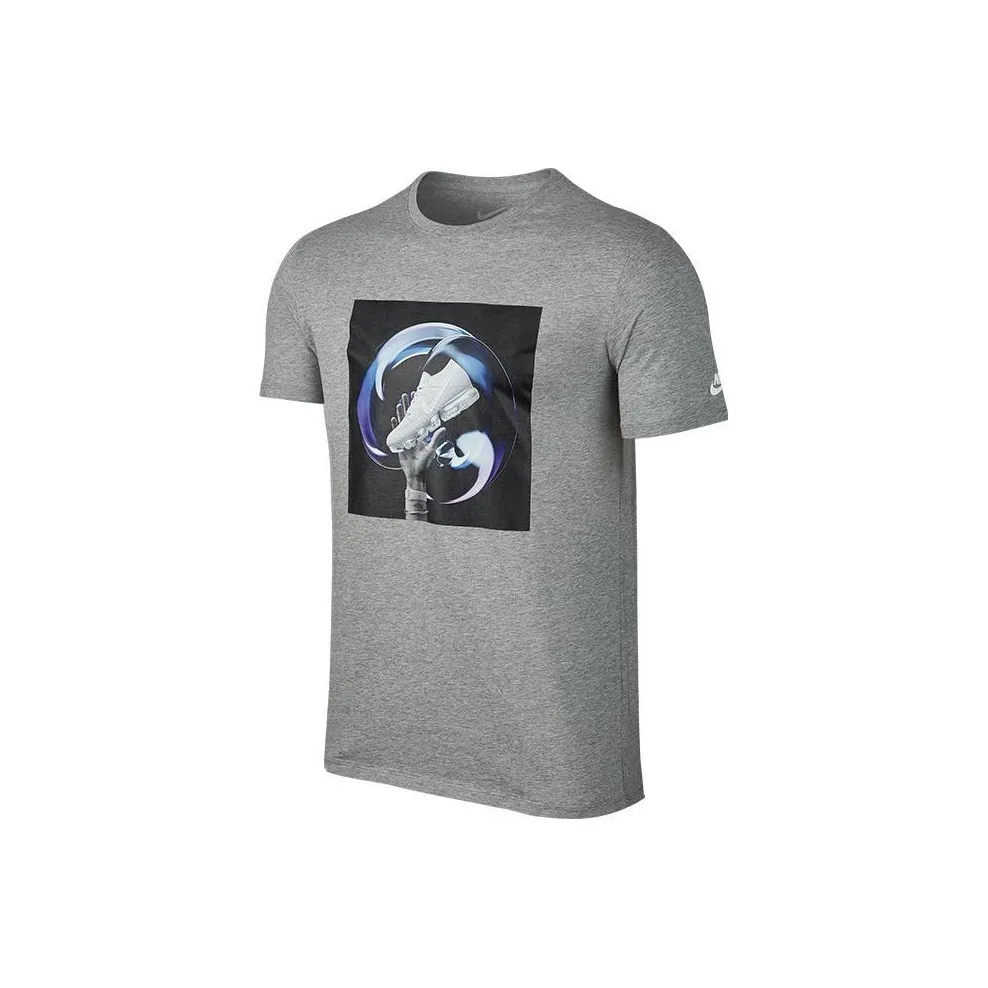 Nike T Shirts Men's Gray
