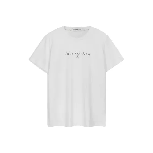 Calvin Klein Белая Унисекс Футболка