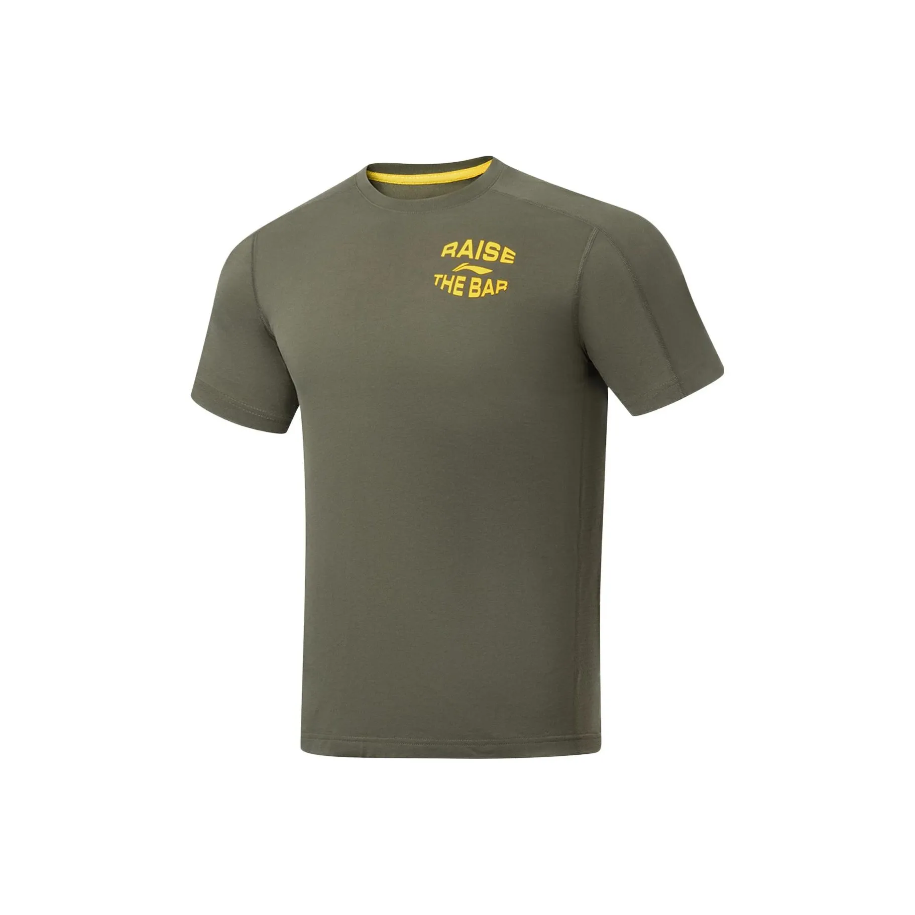 Лайнер Fitness Series T Рубашка Мужская Армейский Зеленый