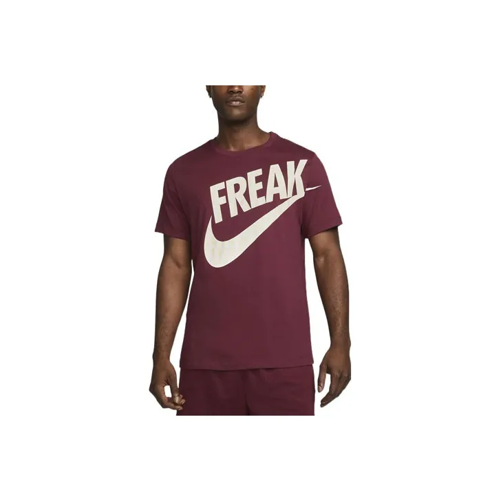 Nike T Shirts Men Beetroot Dark Red