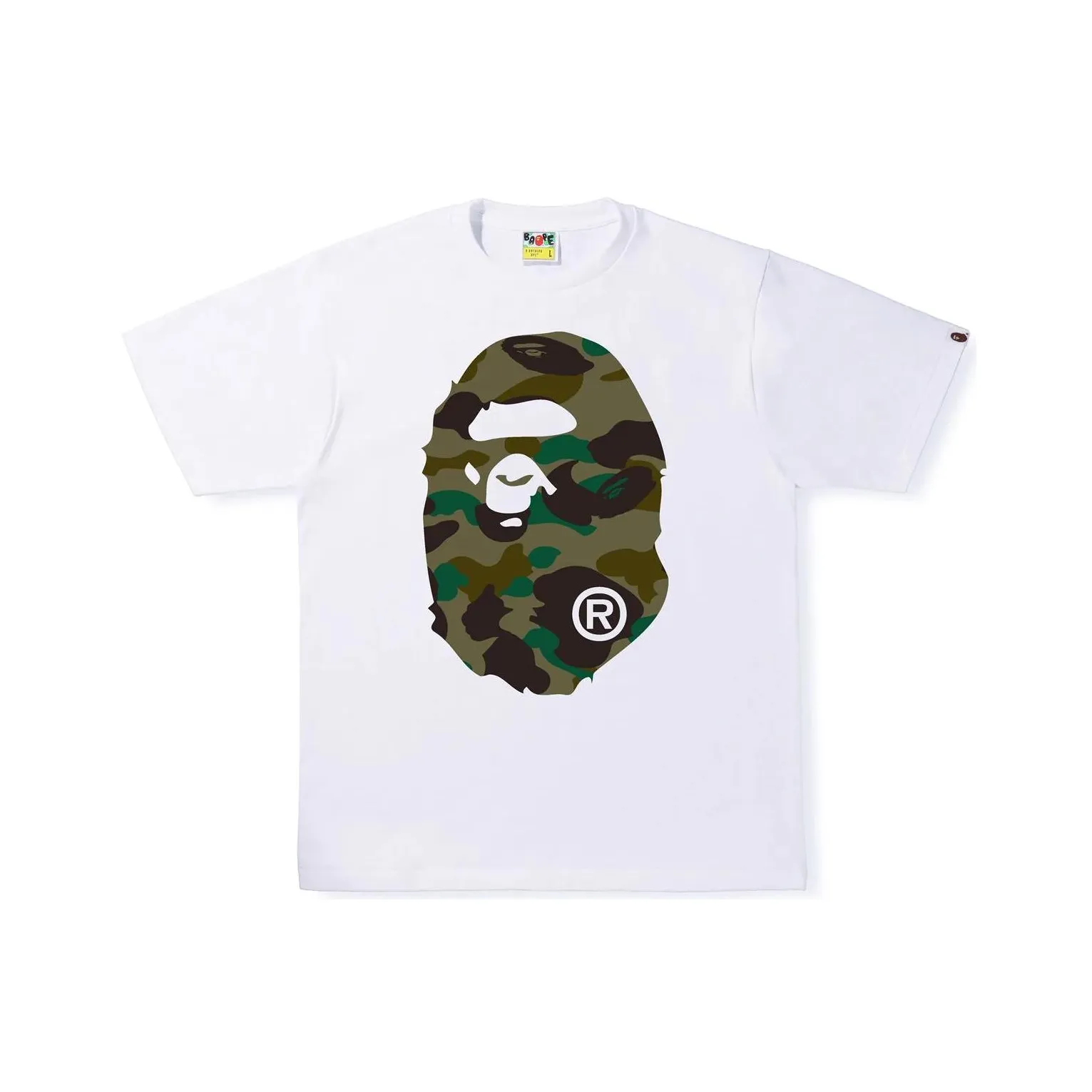 Bape 1st Camo Big Ape Head Tee
