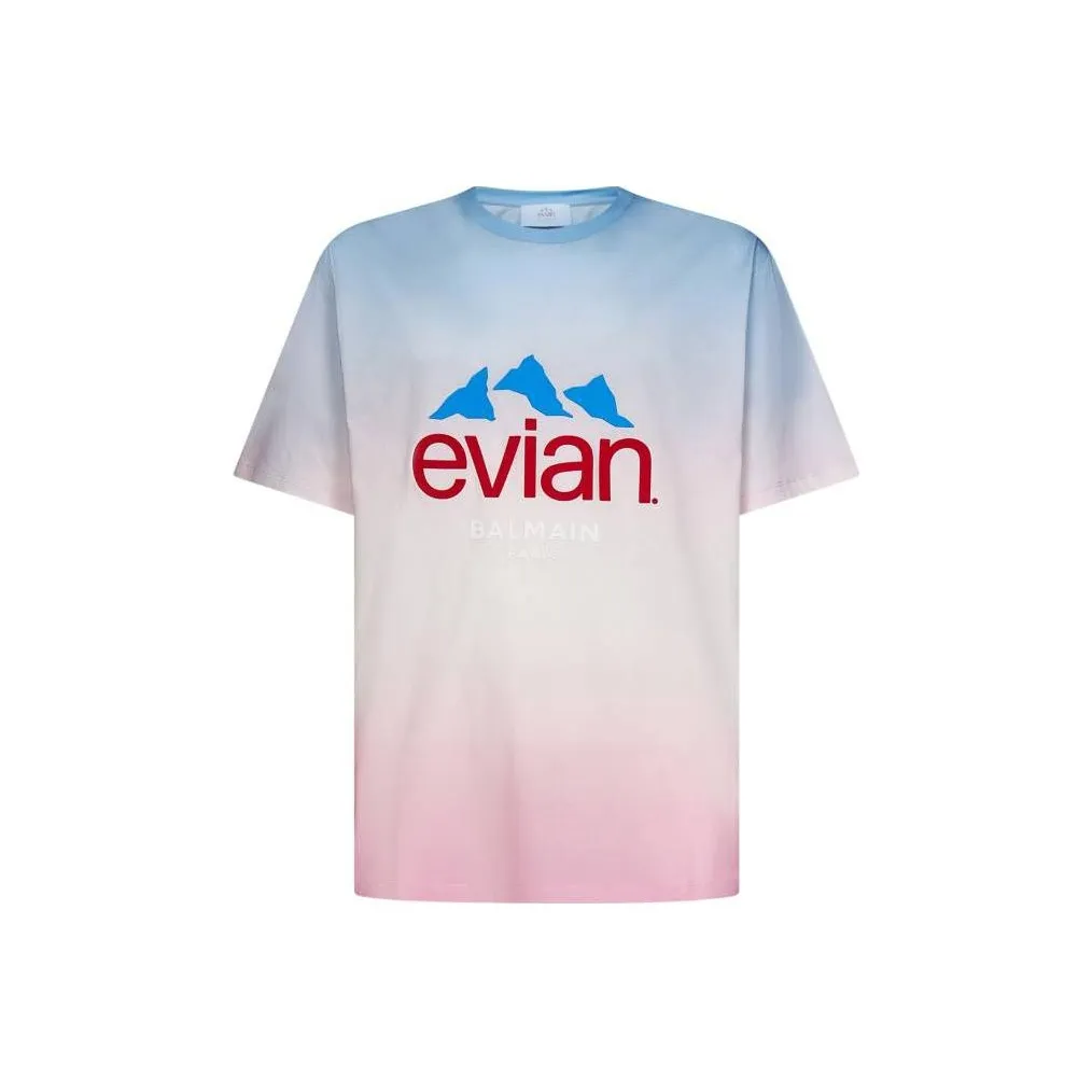 BALMAIN Мужские синие T-рубашки